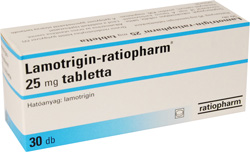 25 mg lamotrigin és fogyás