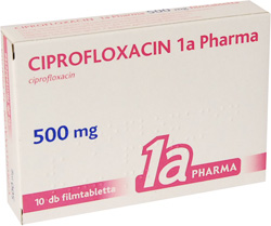 ciprofloxacin ízületi gyulladás esetén