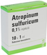 ATROPINUM SULFURICUM-EGIS 1 MG/ML OLDATOS INJEKCI