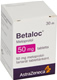 BETALOC 50 MG TABLETTA