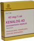 KENALOG 40 MG/ML SZUSZPENZIS INJEKCI