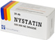 NYSTATIN 500 000 NE FILMTABLETTA