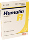 HUMULIN R 100 NE/ML OLDATOS INJEKCI PATRONBAN