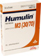 HUMULIN M3 (30/70) 100 NE/ML SZUSZPENZIS INJEKCI PATRONBAN