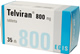 TELVIRAN 800 MG TABLETTA