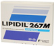 LIPIDIL 267 MG KEMNY KAPSZULA