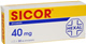 SICOR 40 MG FILMTABLETTA