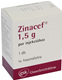 ZINACEF 1,5 G POR OLDATOS INJEKCIHOZ VAGY INFZIHOZ