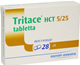 TRITACE HCT 5 MG/25 MG TABLETTA