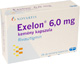EXELON 6,0 MG KEMÉNY KAPSZULA