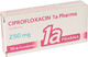 CIPROFLOXACIN 1A PHARMA 250 MG FILMTABLETTA