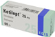 KETILEPT 25 MG FILMTABLETTA