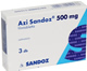 AZI SANDOZ 500 MG FILMTABLETTA