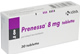 PRENESSA 8 MG TABLETTA