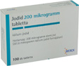 JODID 200 MIKROGRAMM TABLETTA 100X