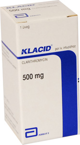 KLACID 50 MG/ML POR OLDATOS INFZIHOZ VAL KONCENTRTUMHOZ