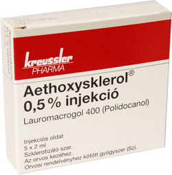 AETHOXYSKLEROL 5 MG/ML OLDATOS INJEKCI