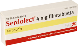 SERDOLECT 4 MG FILMTABLETTA