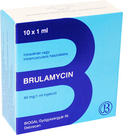 BRULAMYCIN 40 MG/ML OLDATOS INJEKCI
