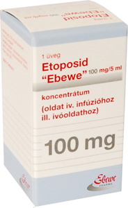 ETOPOSID SANDOZ 20 MG/ML KONCENTRTUM OLDATOS INFZIHOZ