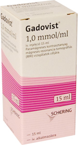 GADOVIST 1,0 MMOL/ML OLDATOS INJEKCI