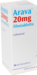 ARAVA 20 MG FILMTABLETTA