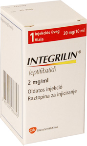 INTEGRILIN 2 MG/ML OLDATOS INJEKCI