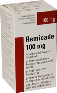 REMICADE 100 MG POR OLDATOS INFZIHOZ VAL KONCENTRTUMHOZ