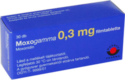 MOXOGAMMA 0,3 MG FILMTABLETTA
