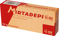 MIRTADEPI 45 MG FILMTABLETTA