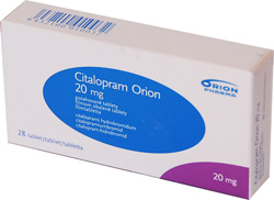 CITALOPRAM ORION 20 MG FILMTABLETTA