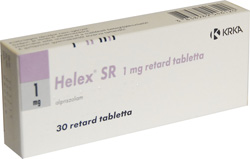 HELEX SR 1 MG RETARD TABLETTA