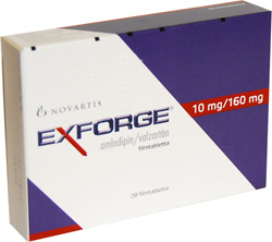 EXFORGE 10 MG/160 MG FILMTABLETTA