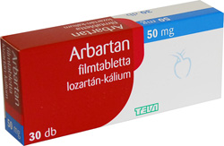 ARBARTAN 50 MG FILMTABLETTA