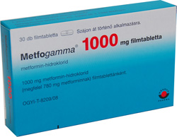 METFOGAMMA 1000 MG FILMTABLETTA