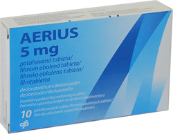 AERIUS 5 MG FILMTABLETTA