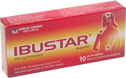 IBUSTAR 400 MG FILMTABLETTA