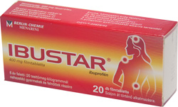 IBUSTAR 400 MG FILMTABLETTA