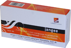 JANGEE 3 MG/0,03 MG FILMTABLETTA