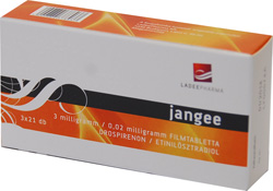 JANGEE 3 MG/0,02 MG FILMTABLETTA