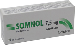 SOMNOL 7,5 MG FILMTABLETTA