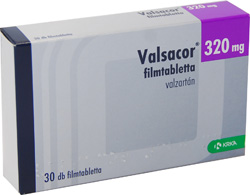 VALSACOR 320 MG FILMTABLETTA