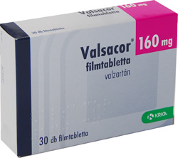 VALSACOR 160 MG FILMTABLETTA