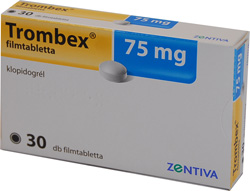 TROMBEX 75 MG FILMTABLETTA