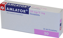 AMLATOR 10 MG/5 MG FILMTABLETTA