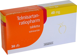 TELMISARTAN-RATIOPHARM 40 MG TABLETTA