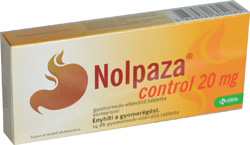 NOLPAZA CONTROL 20 MG GYOMORNEDV-ELLENLL TABLETTA