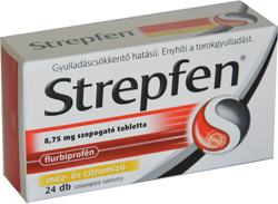 STREPFEN 8,75 MG SZOPOGAT TABLETTA