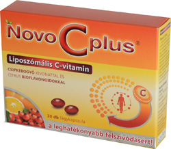 NOVO C PLUS LIPOSZÓMÁS C-VITAMIN KAPSZULA