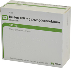 BRUFEN 400 MG PEZSGGRANULTUM